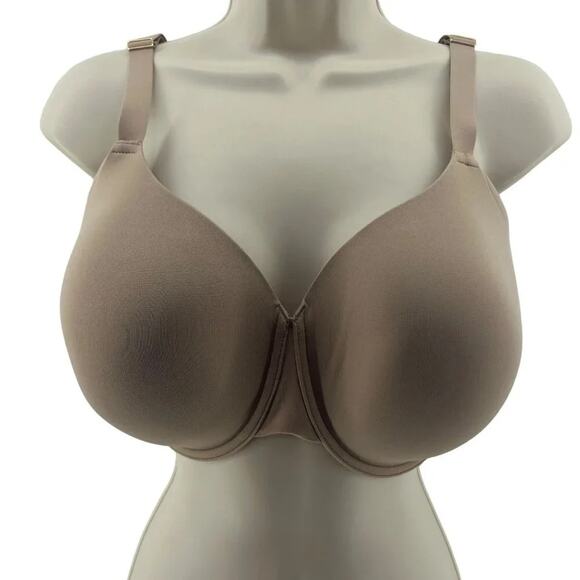 Thirdlove Comfort Stretch Smoothing Full Coverage Bra Taupe Womens Size 34G